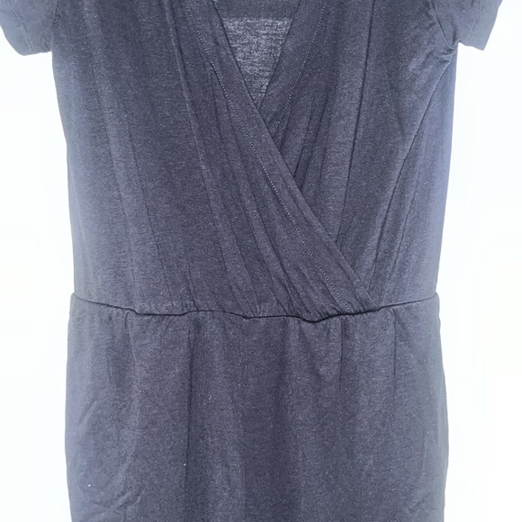 H&M Basics - Deep V Black Romper - Size S - Picture 3 of 7